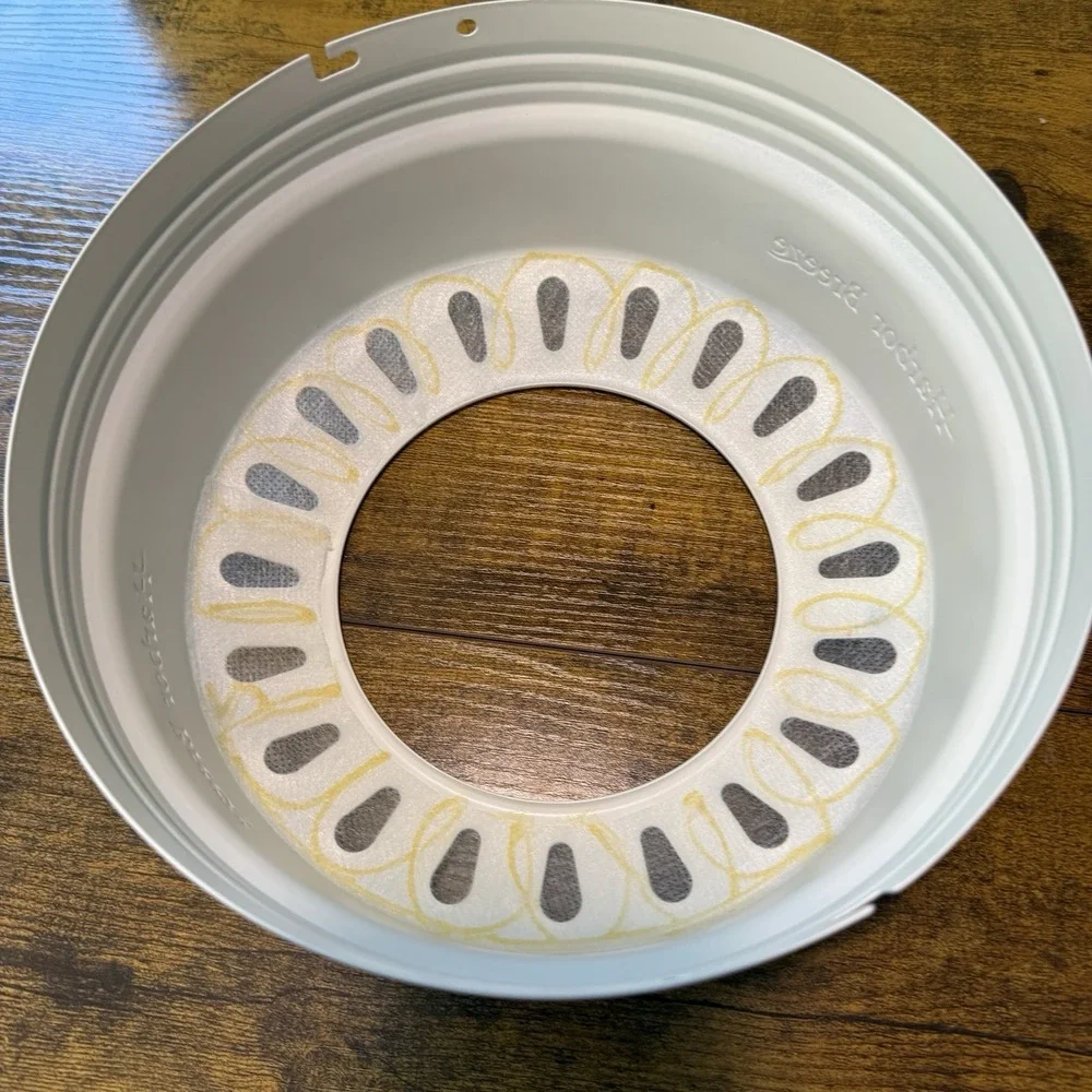 Harbor Breeze White‎ Motor Housing Cover Canopy Ceiling Fan Replacement Part NEW